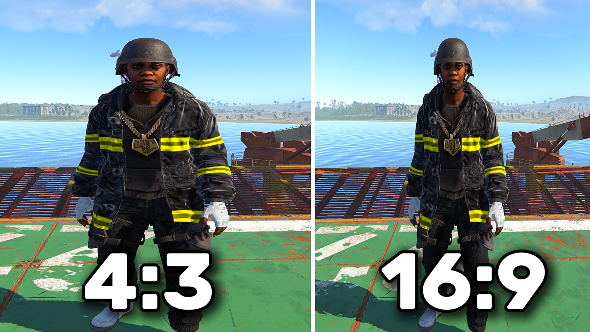 Как сделать 4:3 в Rust без чёрных полос в 2026 году